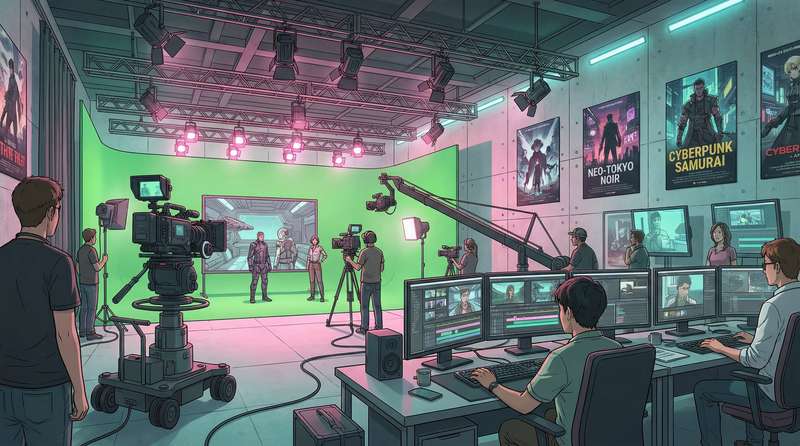 午夜福利 MV制作全流程视频